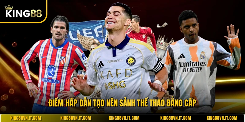 Điểm hấp dẫn tạo nên sảnh thể thao đẳng cấp 