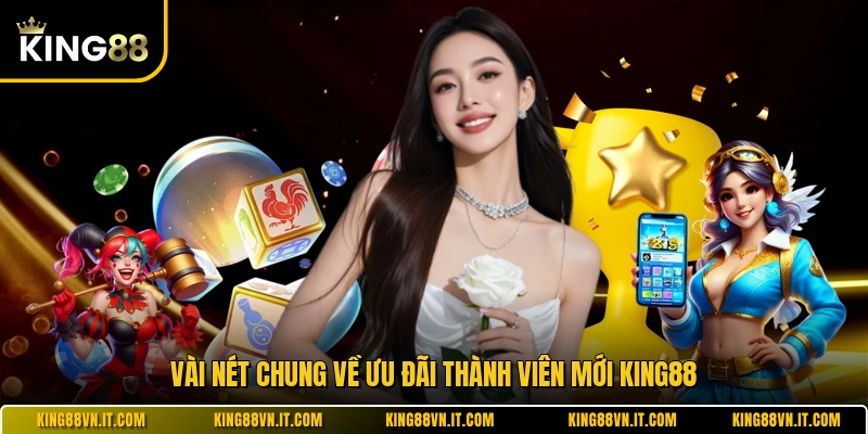 Vài nét chung về ưu đãi thành viên mới KING88